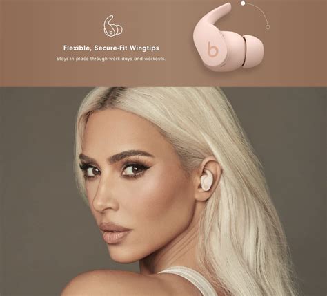 nude beats headphones|Where to find Apples Beats Fit Pro x Kim Kardashian earbuds